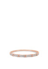 Absolute Diamante Rose Gold Bangle, BA234MX