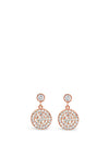 Absolute Diamond Drop Earrings, Rose Gold