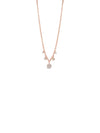 Absolute 5 Charm Necklace, Rose Gold