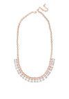 Absolute Rose Gold Diamante Necklace, N2040RS