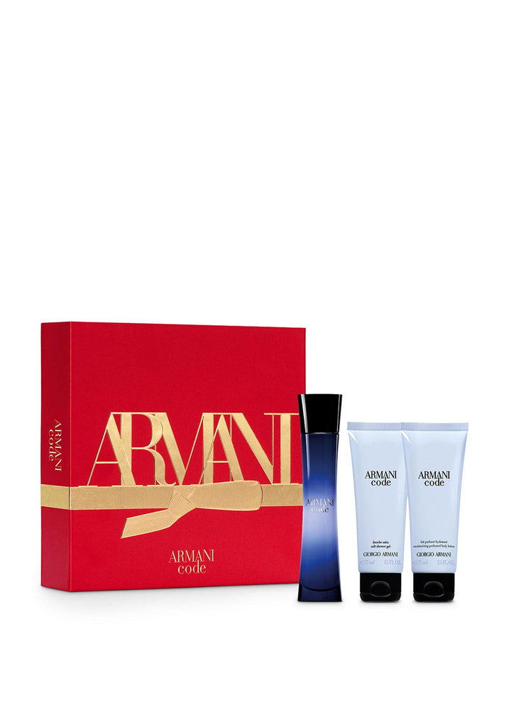 Armani code shop femme gift set