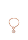 Absolute Crystal Charm Bracelet, Rose Gold