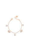 Absolute Sun & Crystal Bracelet, Rose Gold