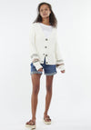 Barbour Womens Seaholly Knit Cardigan, Off White