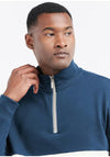 Barbour Davey Half Zip Sweatshirt, Navy