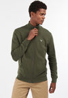 Barbour Cooklaw Full-Zip Sweatshirt, Dark Olive