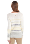 Barbour Womens Littlehampton Jumper, White Multi