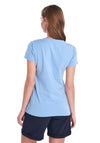 Barbour Womens Rebecca Logo T-Shirt, Blue