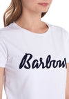 Barbour Womens Rebecca Logo T-Shirt, White