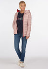 Barbour Womens Saltburn Quilted Jacket, Blusher Pink