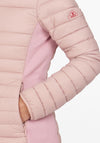 Barbour Womens Saltburn Quilted Jacket, Blusher Pink