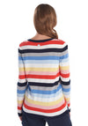 Barbour Womens Seaview Stripe Jumper, Multi