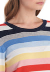 Barbour Womens Seaview Stripe Jumper, Multi