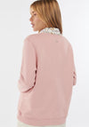 Barbour Womens Lyndale Embroidered Sweatshirt, Pink