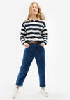 Barbour Womens Ellison Top, Navy Stripe