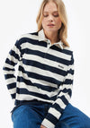 Barbour Womens Ellison Top, Navy Stripe