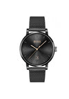 Hugo Boss 1513542 Mesh Bracelet Men’s Watch, Black