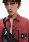 Calvin Klein Utility Overshirt, Terracotta Tile