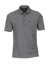 Casa Moda Polo Shirt, Grey & Black