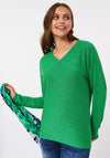 Cecil Dolman Sleeve Sweater, Radiant Green