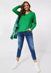 Cecil Dolman Sleeve Sweater, Radiant Green