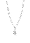 ChloBo Link Chain Protection Necklace, Silver