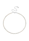 ChloBo Pearl Choker Necklace, Silver