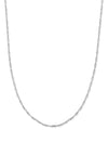 ChloBo Twisted Rope Necklace, Silver