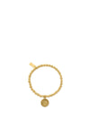 Chlobo Sparkle Moon Flower Bracelet, Gold