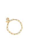 Chlobo Link Chain Fire Bracelet, Gold