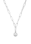 Chlobo Link Chain Water Necklace, Silver