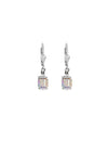 Coeur De Lion Geo-Cube Drop Earrings, Crystal