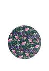 Denby Set of 6 Dark Floral Round Placemats, Multi