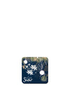 Denby Set of 6 Let It Snow Placemats & Coasters, Blue