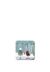 Denby Set of 6 Nutcracker Snowglobe Placemats & Coasters, Red