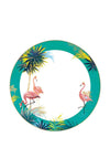 Portmeirion Tahiti Set of 4 Assorted Dinner Plates, Multicoloured