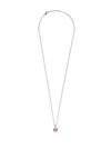 Dyrberg/Kern Ette Necklace, Silver & Light Rose