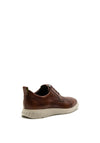Ecco Mens Hybrid Lite Leather Casual Shoe, Brown