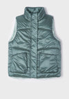 Mayoral Girl Reversible Gilet, Green