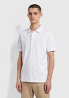 Farah Blanes Polo Shirt, White