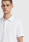 Farah Blanes Polo Shirt, White