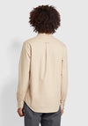 Farah Brewer Long Sleeve Shirt, Straw Beige