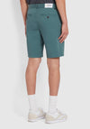 Farah Hawk Cotton Shorts, Pine Green