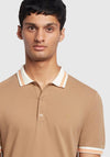 Farah Stanton Polo Shirt, Beige