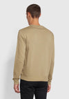 Farah Tim Crew Neck Sweatshirt, Beige