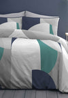 FINN NAVY KS QUILT SEST