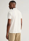 Gant Contrast Pique Collar Polo Shirt, Eggshell