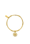 ChloBo Sunshine Blessings Charm Bracelet, Gold