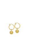 ChloBo Sun Catcher Hoop Earrings, Gold