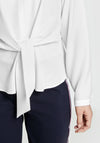 Gerry Weber Tie Front Crepe Blouse, White